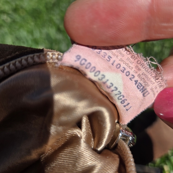 Vintage Bottega Veneta brown suede Sholder  bag Flap Magnetic Closure Minimalist - Picture 11 of 14